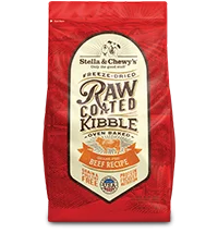 Stella & Chewy's Dry Dog Food Raw Coated Grain-Free Grass-Fed Beef Recipe