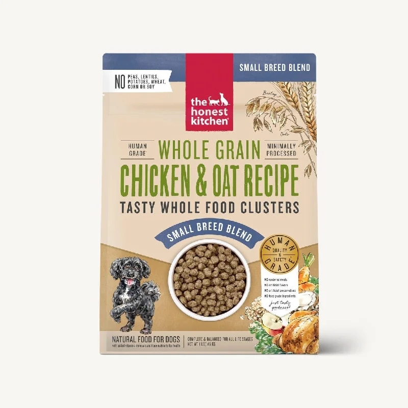 The Honest Kitchen Dry Dog Food Clusters Whole Grain Small-Breed Chicken Recipe