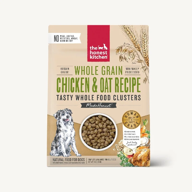 The Honest Kitchen Dry Dog Food Clusters Whole Grain Chicken Recipe