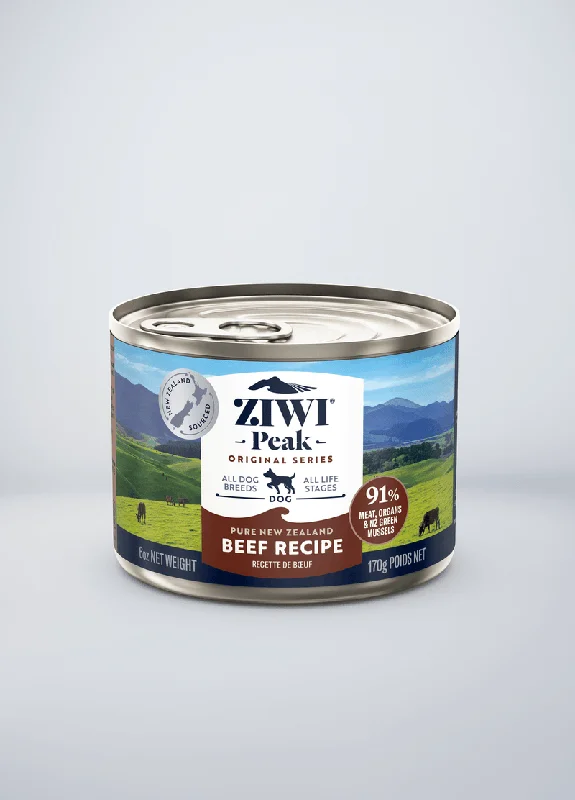 Ziwi Peak Grain Free Beef Recipe Canned Dog Food