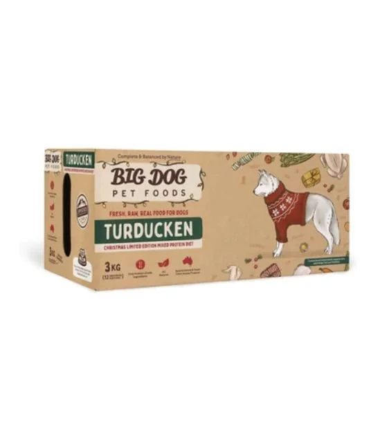 Big Dog Barf Raw Dog Food (Limited Edition Turducken)