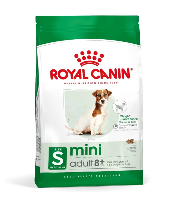 Royal Canin MINI Dry Dog Food (ADULT 8+)