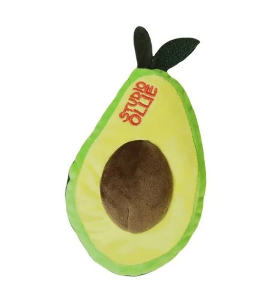 Studio Ollie Squeaky Dog Toy (Avocado)