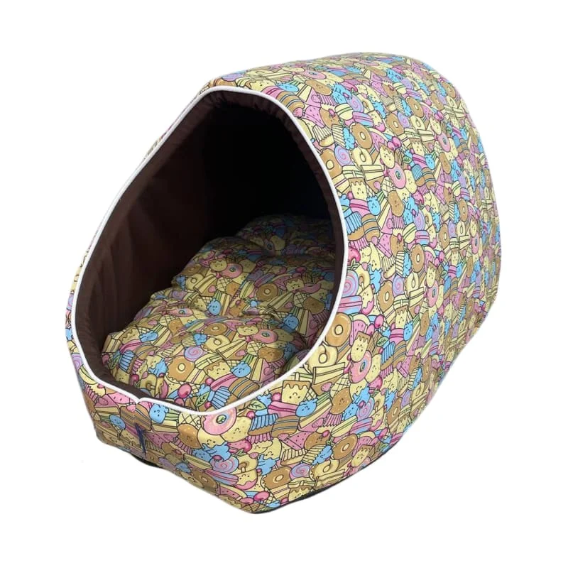 ACE PET Sweet Tooth Igloo Dog Bed