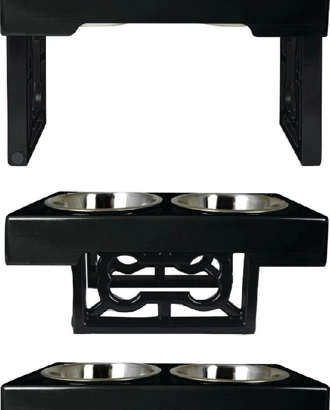 Barking Bistro Adjustable Dog Feeder