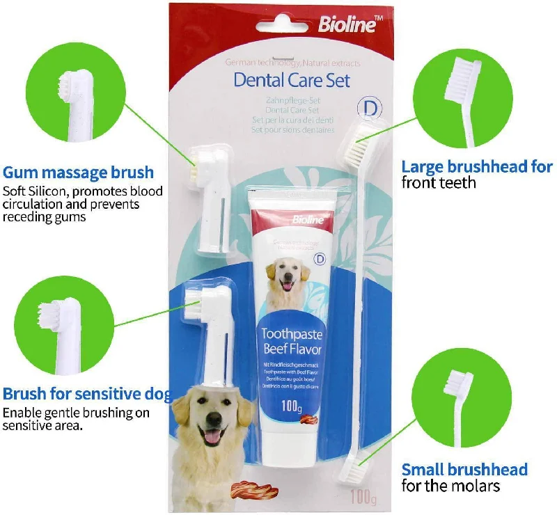 Bioline Dental Care Set For Dogs