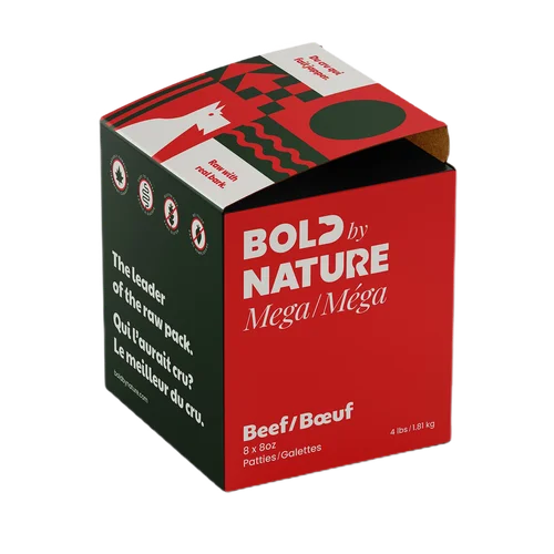 Bold By Nature Mega Patties - Beef 1.81 KG