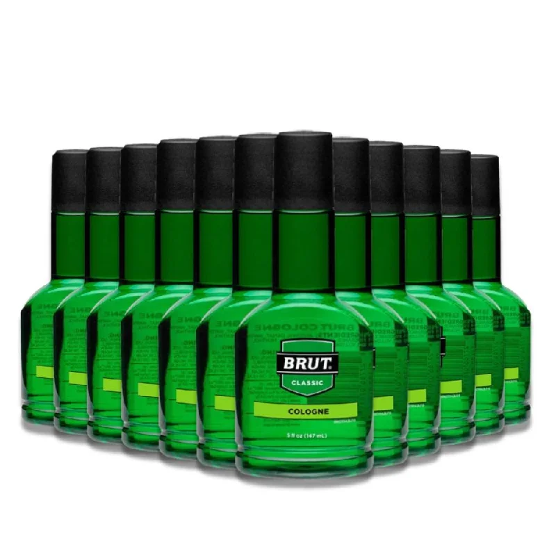 Brut Classic Cologne  for Men, 5 Oz ea - 12 Pack