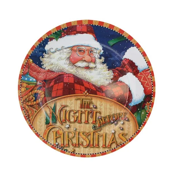 Charger Plate Christmas Theme Xm54691