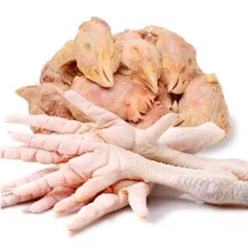 Chicken heads and feet (10kg)