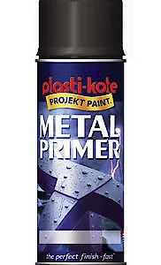 Plasti-Kote 10601 400Ml Metal Primer - Grey