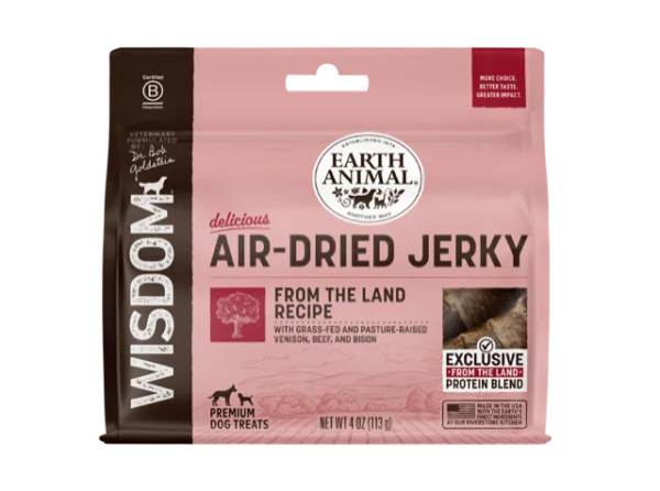 Earth Animal Wisdom™ Air-Dried From the Land Recipe Jerky