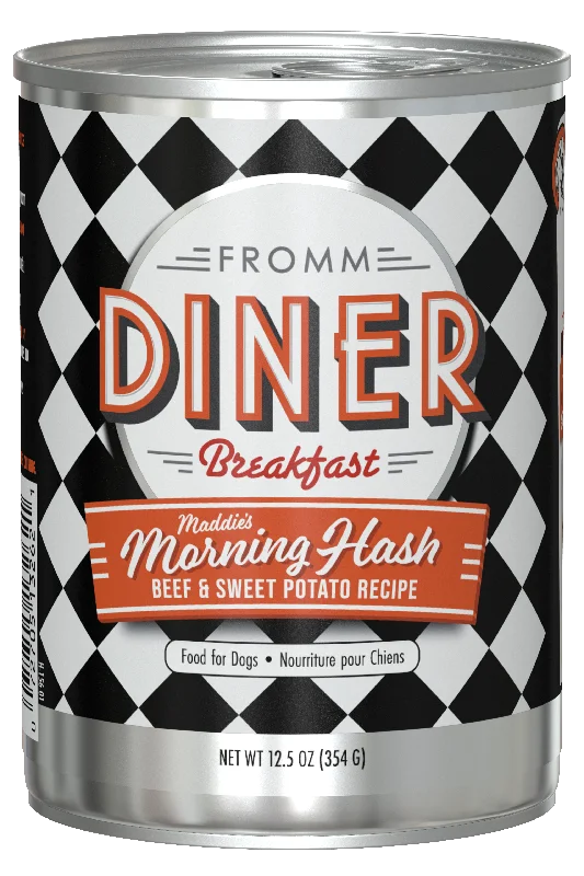 Fromm Diner Breakfast Maddie's Morning Hash Beef & Sweet Potato Recipe for Dogs