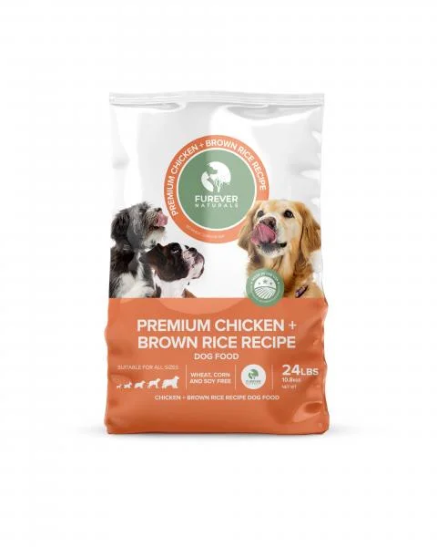 Furever Naturals D 24lb Chicken & Brown Rice