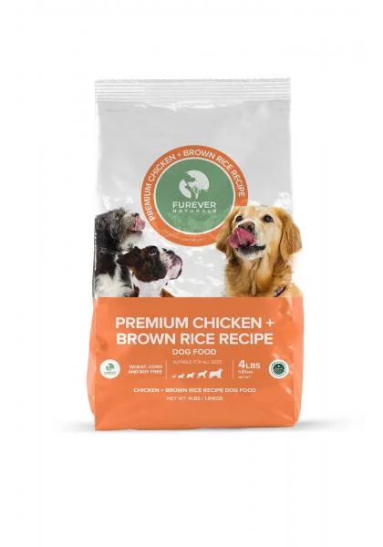 Furever Naturals D 4lb Chicken & Brown Rice