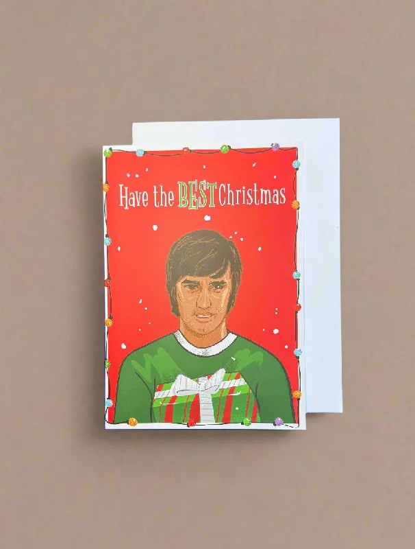 George Best Christmas Card | Derry Nice Things