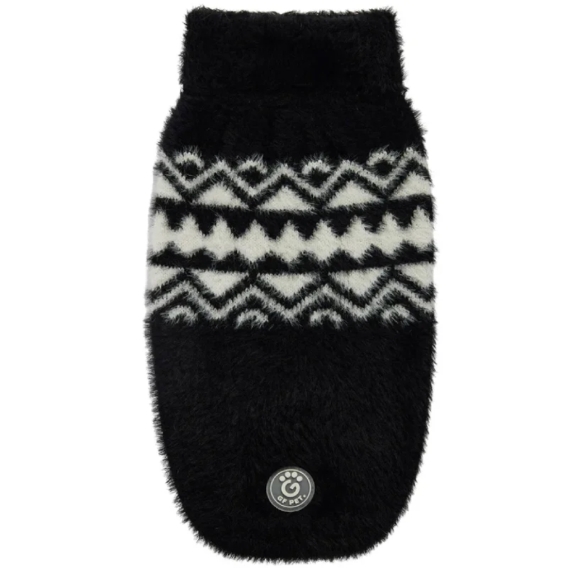 GF Pet Fuzzy Sweater - Black