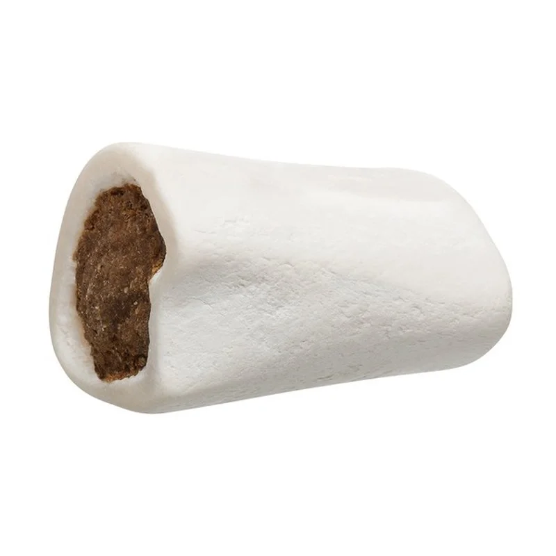 Premium Chicken Flavor Filled Beef Bone For Dogs, 3"-4"