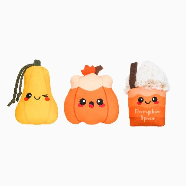 Autumn Tailz -Pumpkin Play Dog Plush Toy