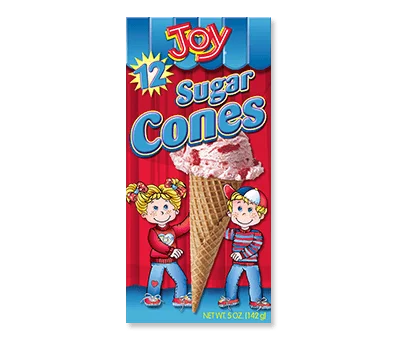 Joy - Sugar Ice Cream Cones pk/12