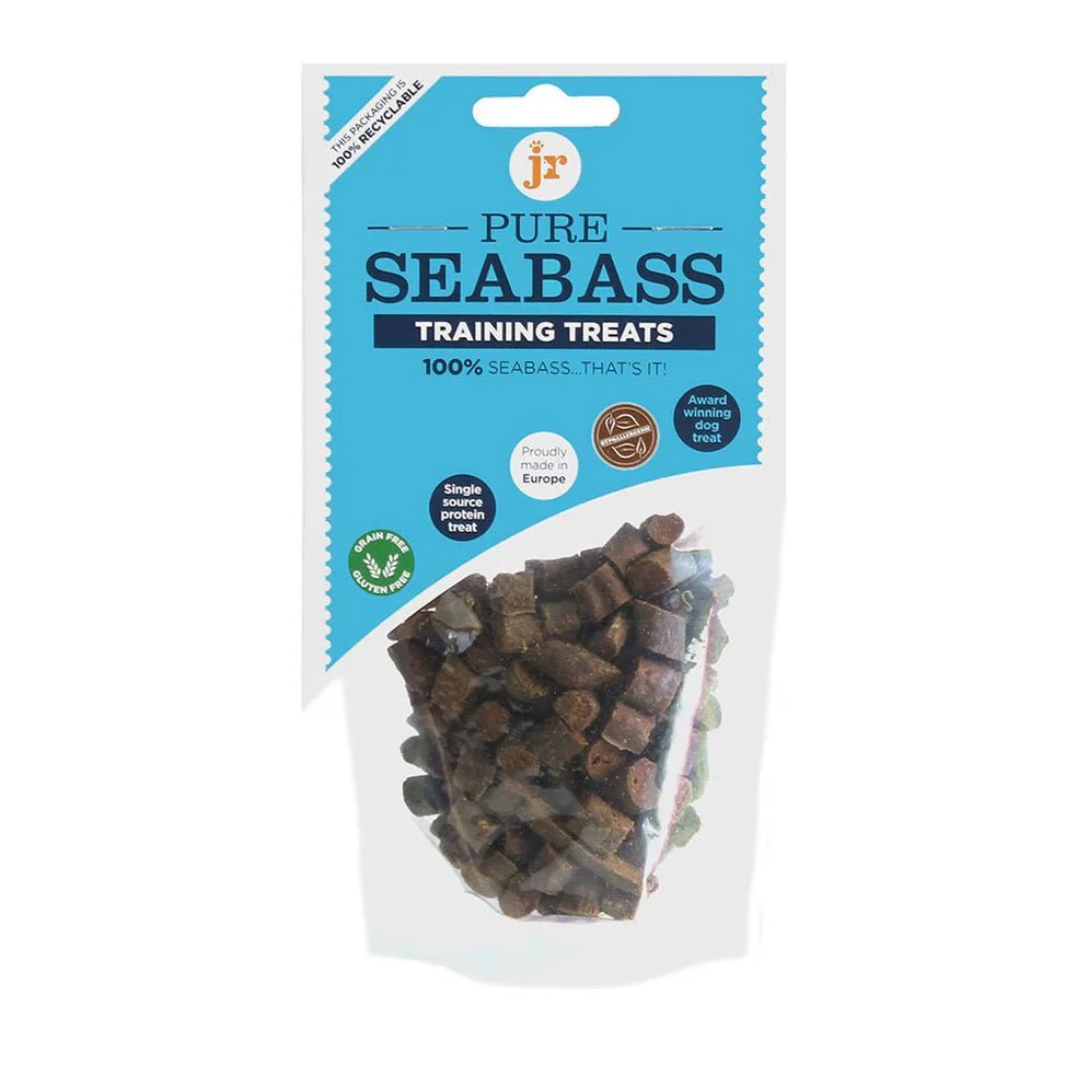 JR Pure Sea Bass Training Treats 85g