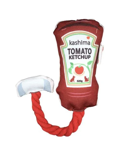 Kashima Chew Dog Toy (Ketchup)