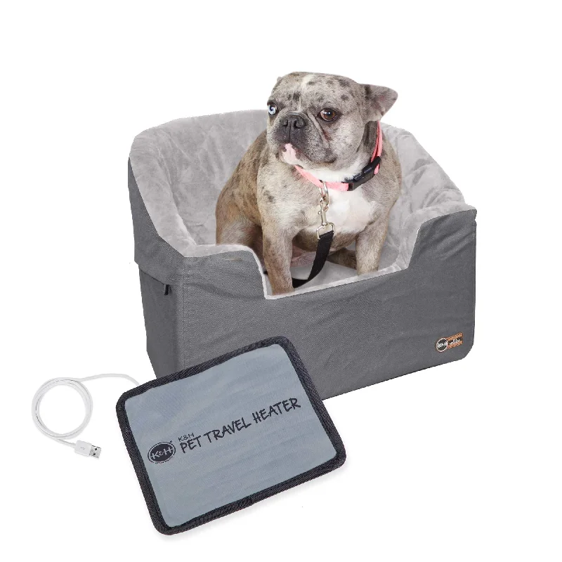 K&H Pet Products Bucket Booster Pet Seat, Heated Knockdown