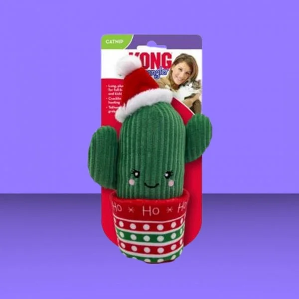 Kong Cat Holiday Wrangler Cactus