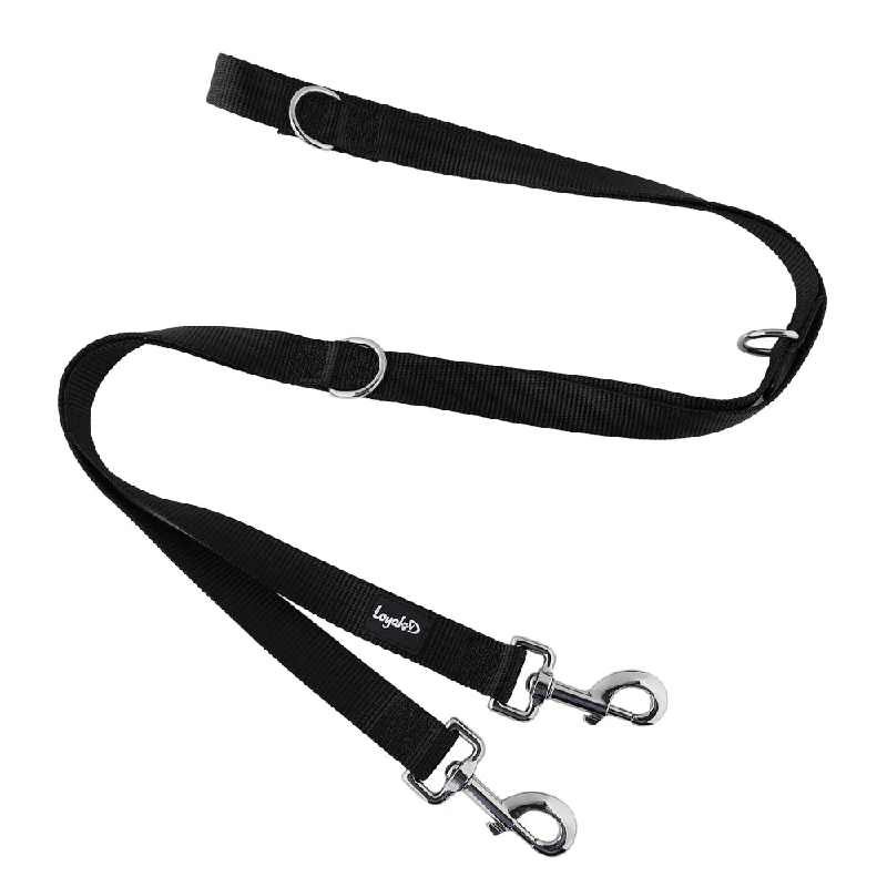 Loyal.D Multi-Purpose.D Black Dog Leash