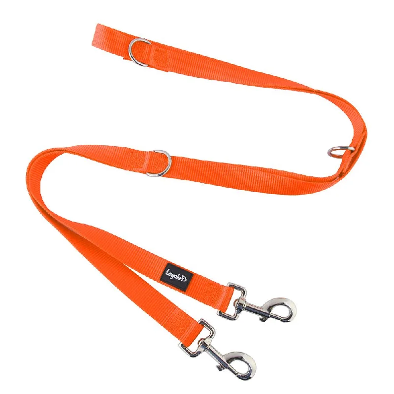 Loyal.D Multi-Purpose.D Orange Dog Leash