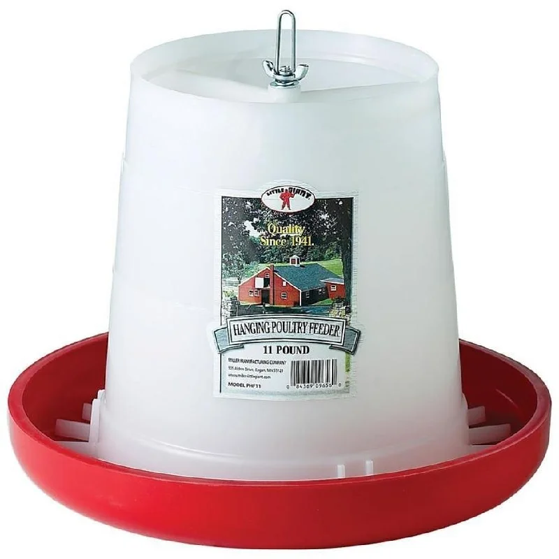 Miller Plastic Hanging Poultry Feeder