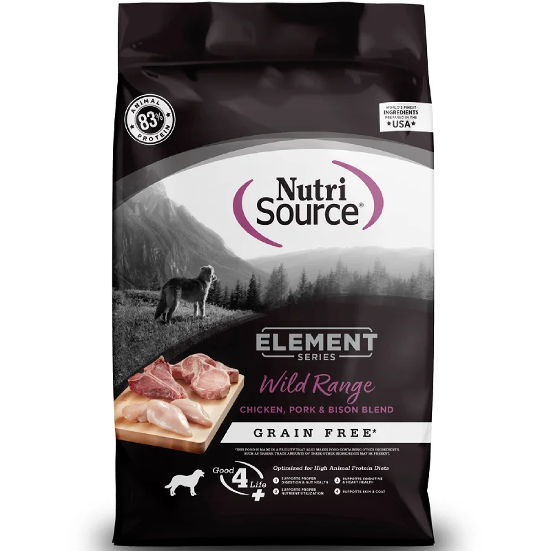 NutriSource Element Grain Free Dog Wild Range