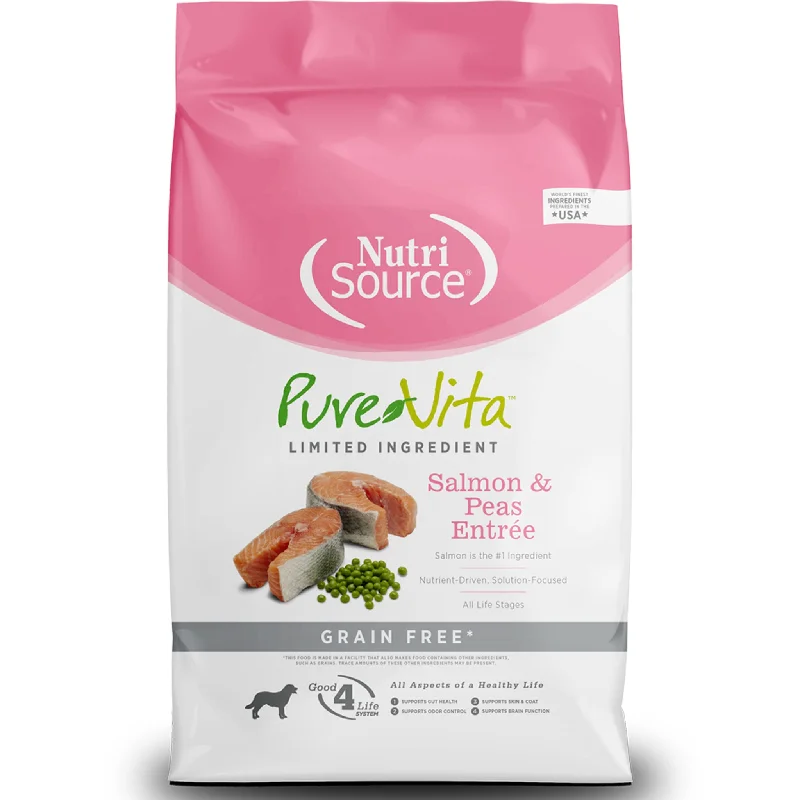 NutriSource Pure Vita Grain Free Dog Salmon & Peas