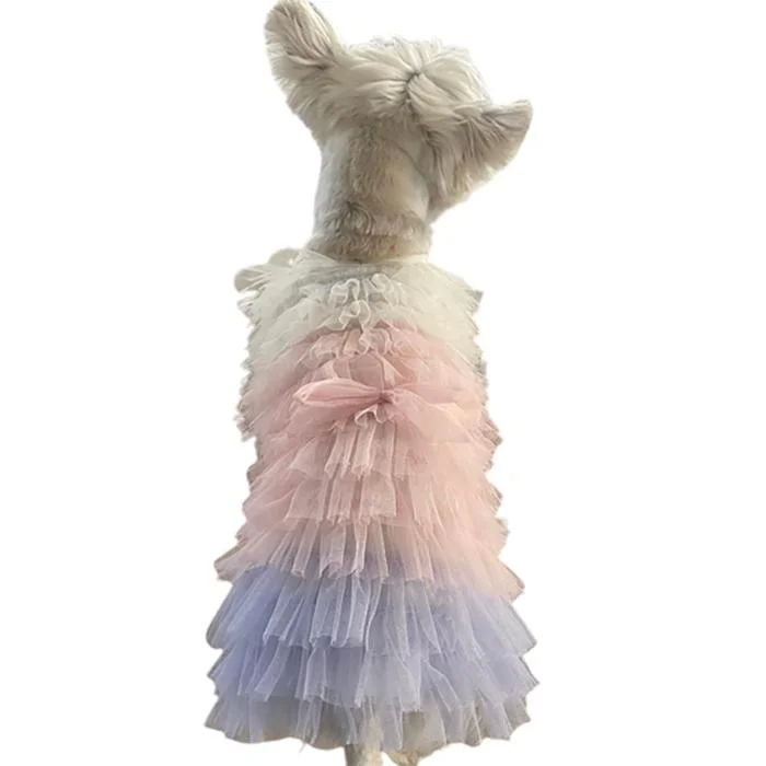 Oh La Ombre Ruffle Tutu Dog Dress