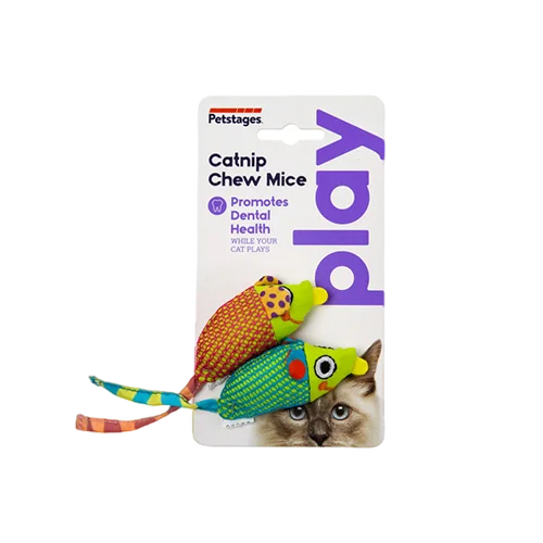 Outward Hound Catnip Chew Mice x2