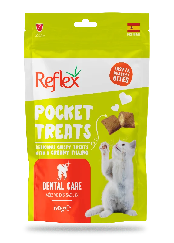 Pocket Treats / Cat Reward Food for Oral and Dental Health 60g