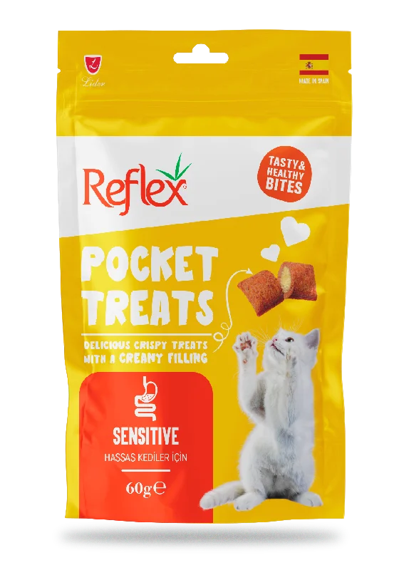 Pocket Treats / Cat Treats for Sensitive Cats 60grx10