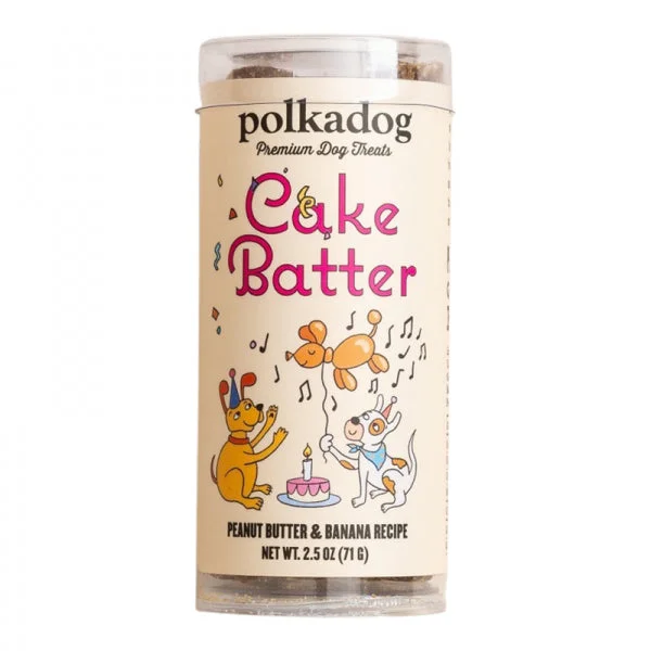 Polka Dog Cake Batter Nuggets Tube 2.5oz