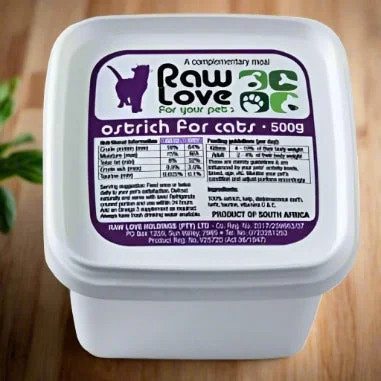 Ostrich Meal For Cats - 500g