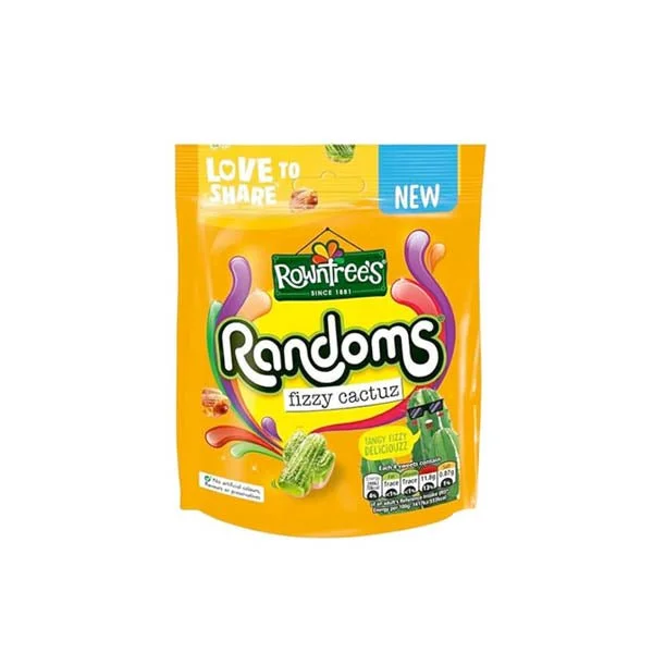 Rowntrees Randoms Fizzy Cactuz 130g