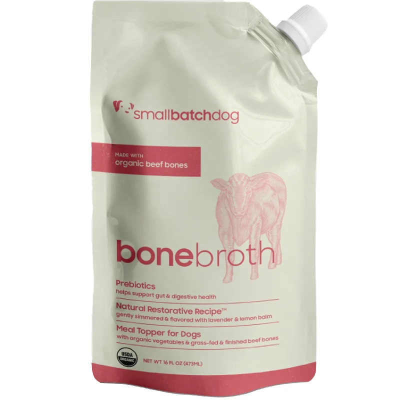 Small Batch Bone Broth Dog Beef 16 oz