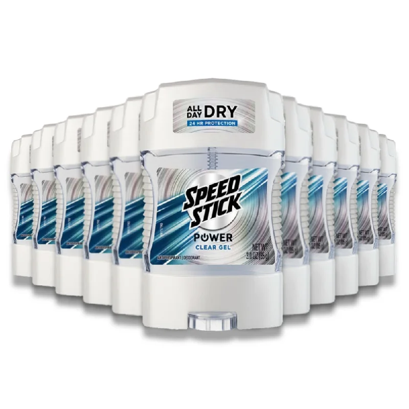 Speed Stick - Anti-Perspirant Deodorant Gel, Power Ultimate Sport - 3 oz - 12 Pack