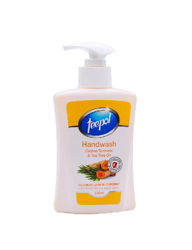 TEEPOL Hand Wash Turmeric & Tea Tree Oil, 200ml