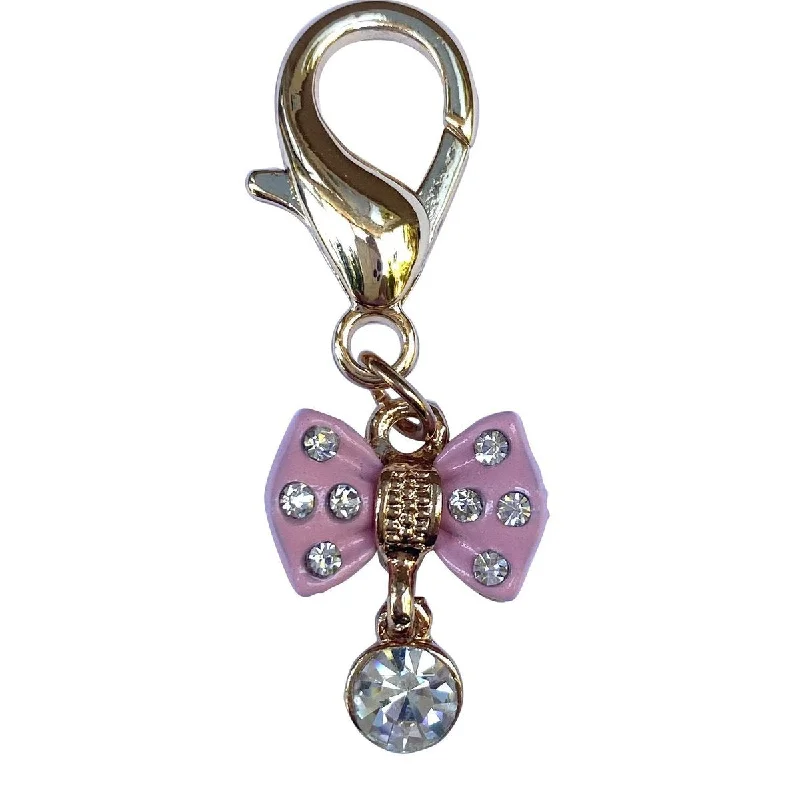 Tiny Bow Dog Collar Charm