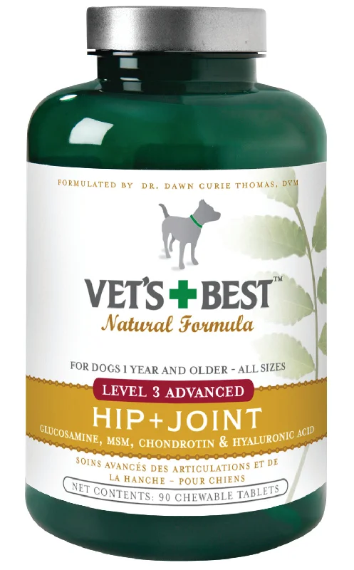 Vet's+best Level 3 Advanced Hip & Joint For Dogs