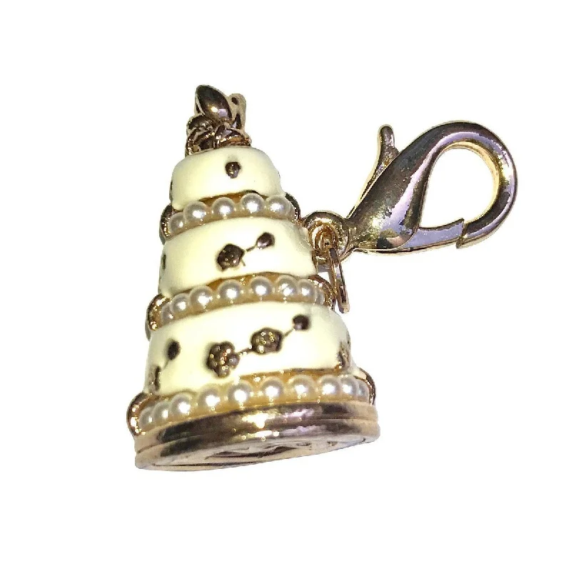 Wedding Cake Dog Collar Charm