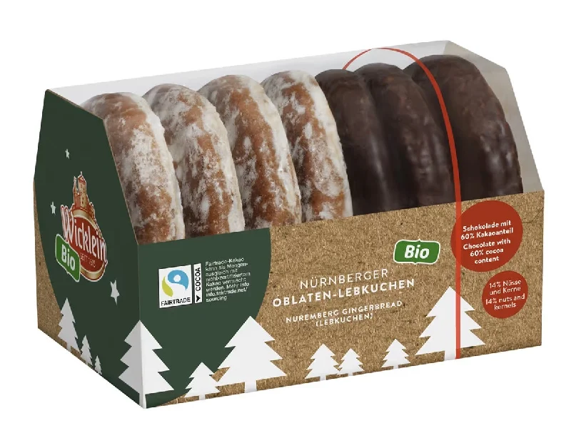 Wicklein Organic Nuremberg Oblaten-Lebkuchen 200g