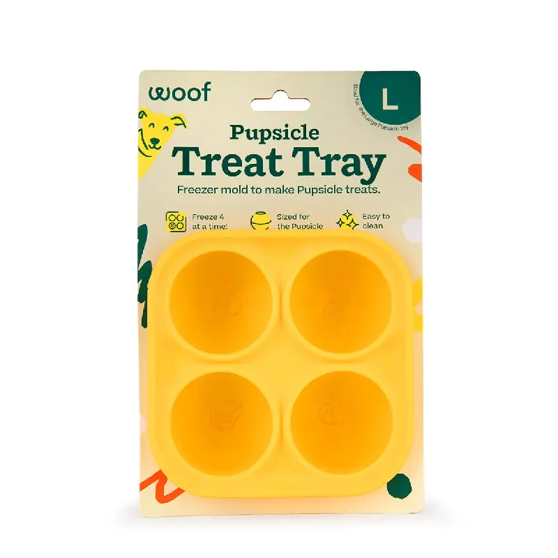 Woof Pet Pupsicle Treat Tray Mold Treat Dispenser Dog Toy