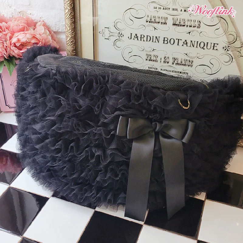 Wooflink Hug Me Bag Tulle in Black